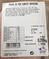 Mousse de foie qualité superieur