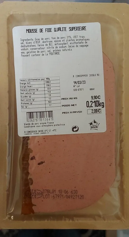 Mousse de foie