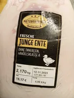 Frische junhe Ente