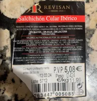 Salchichon cular ibérico