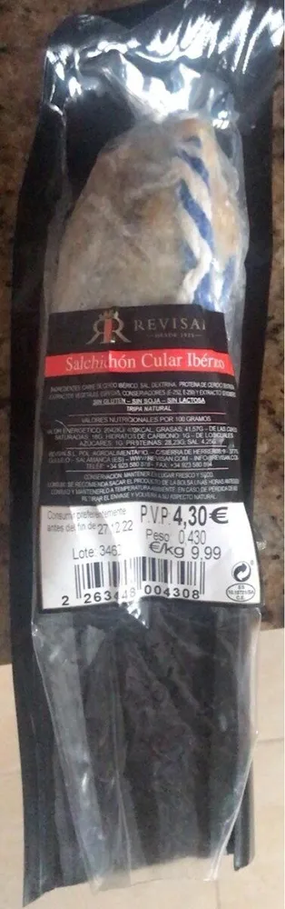 salchichon curar iberico
