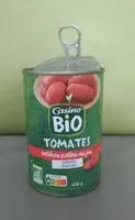 Tomates entières pelées au jus
