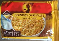 Noodles orientales saveur curry