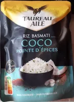 Riz basmati coco pointe épice