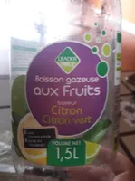 Boisson gazeuse aux fruit saveur citron et citron vert