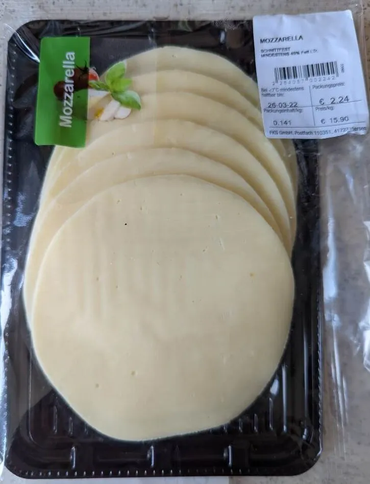 Mozzarella Schnittfest