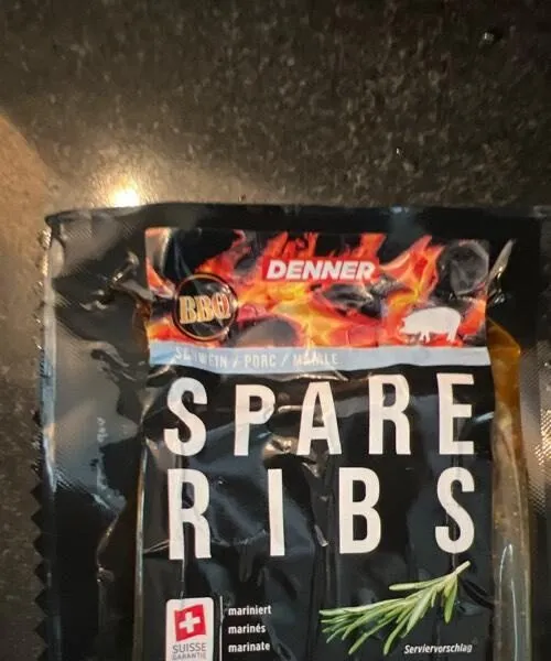 Spare Ribs mariniert