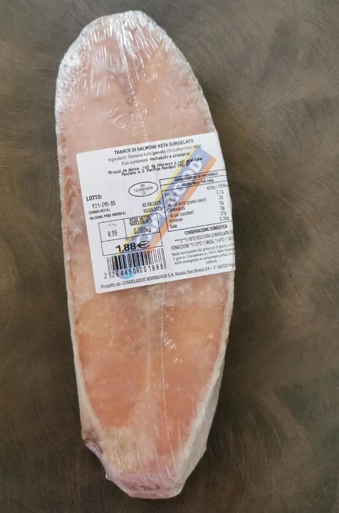Trancio Salmone Keta surgelato