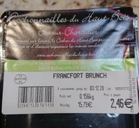 Saucisse Francfort