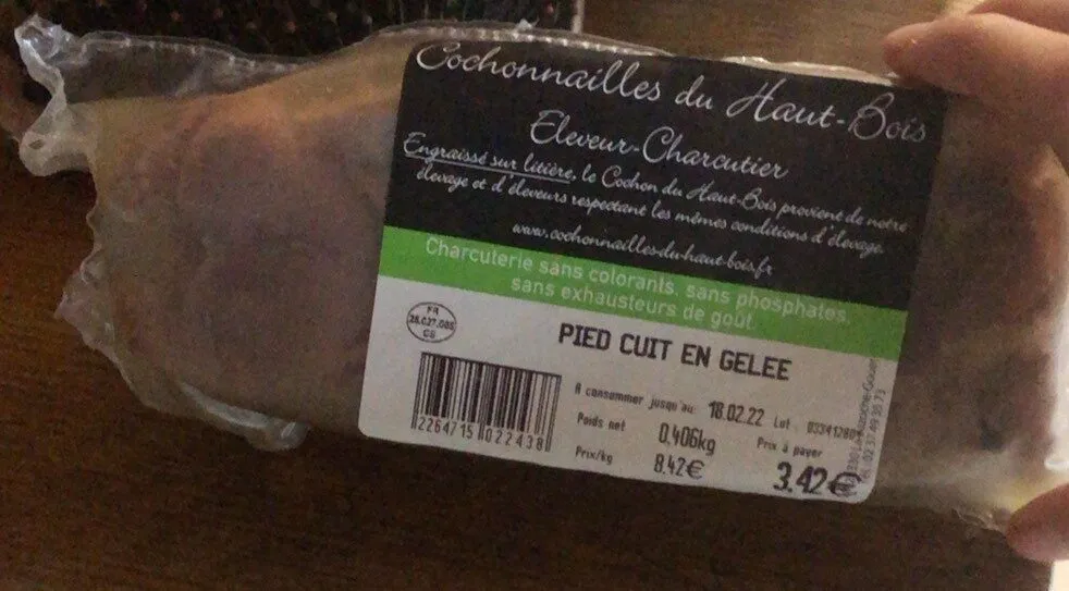 Pied de cochon gelee