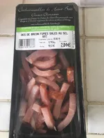 Dés de bacon fumés