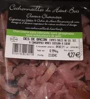 Dés de bacon fumés