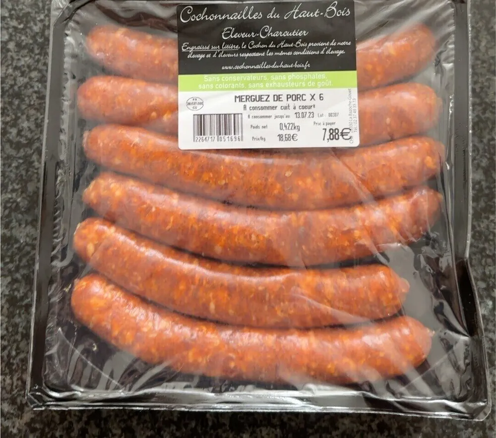 Merguez de porc c 6