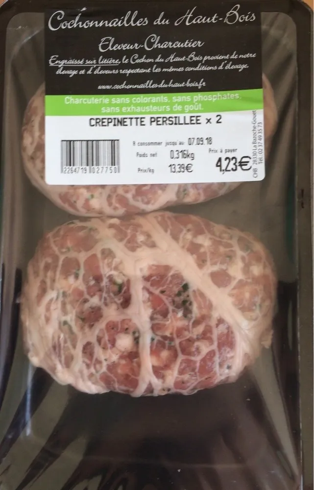 Crepinette persille 2