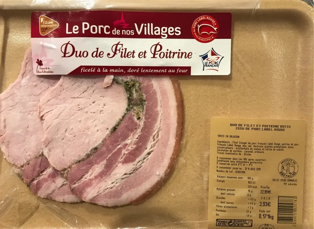 Le porc de nos Villages