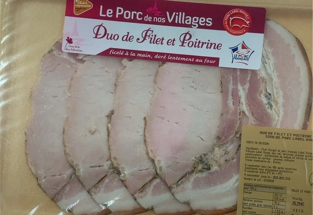 Duo de filet et poitrine