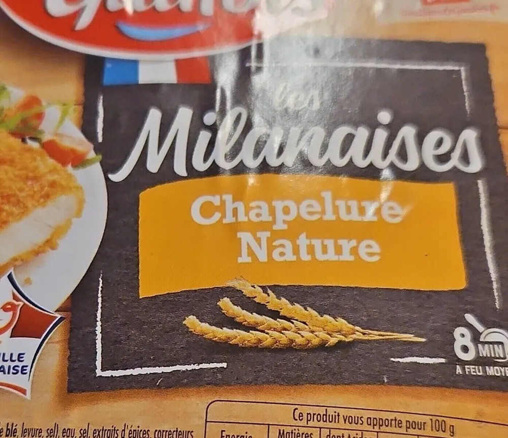 Escalope milanaise de dinde