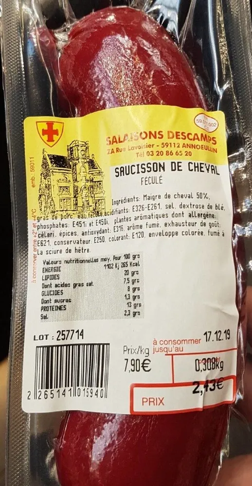 Saucisson de cheval