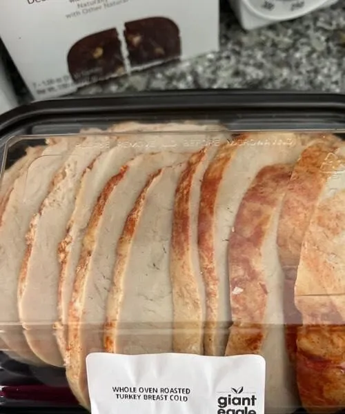 Roasted turkey breast