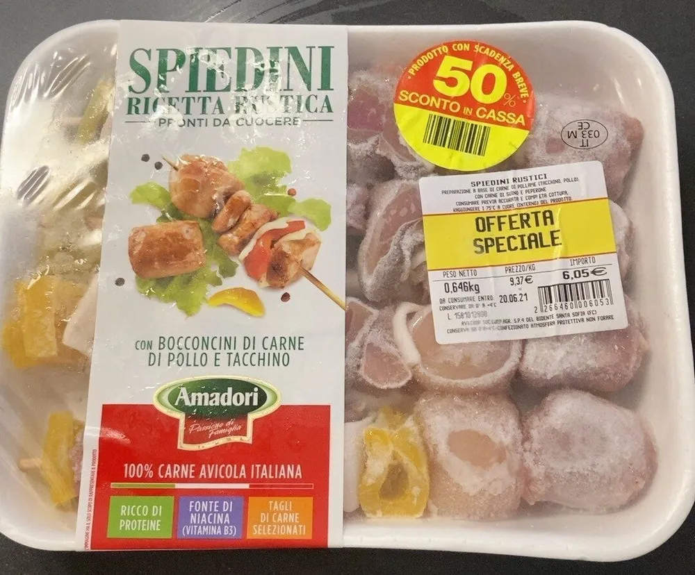 Spiedini ricetta rustica