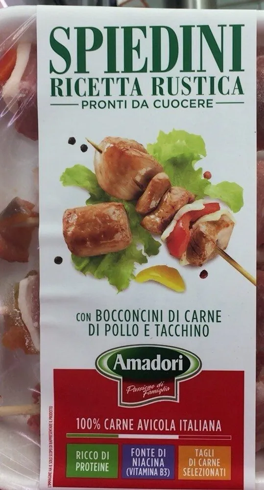 Spiedini ricetta rustica