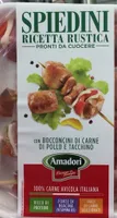 Spiedini ricetta rustica