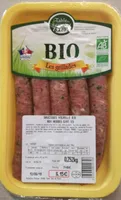 Saucisses de volaille Bio