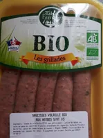 Saucisses volaille aux herbes
