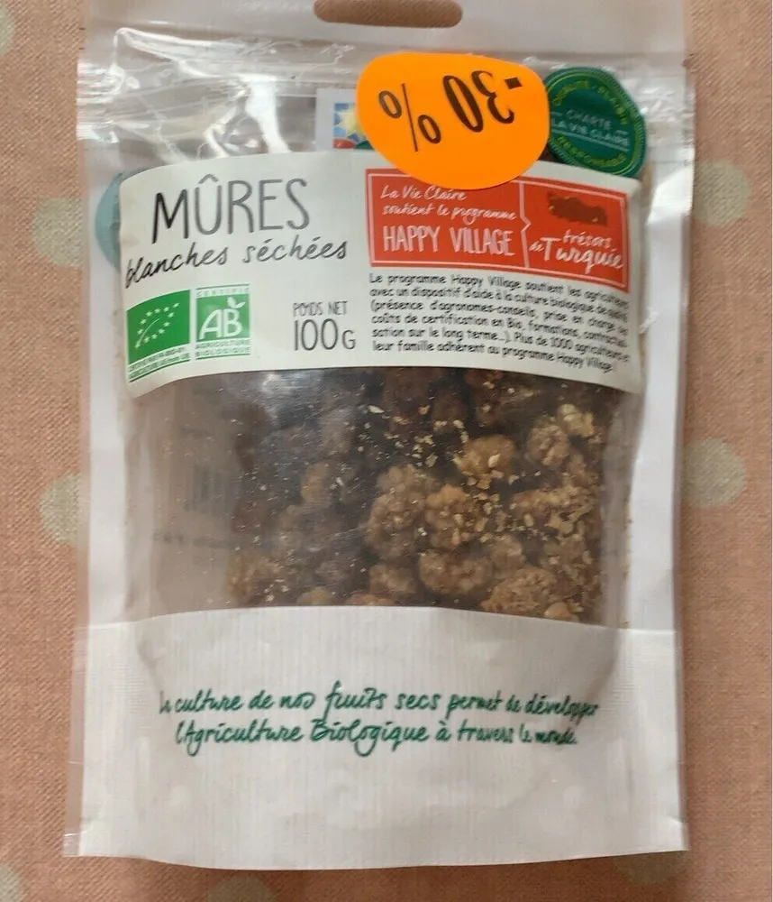 Mûres séchées