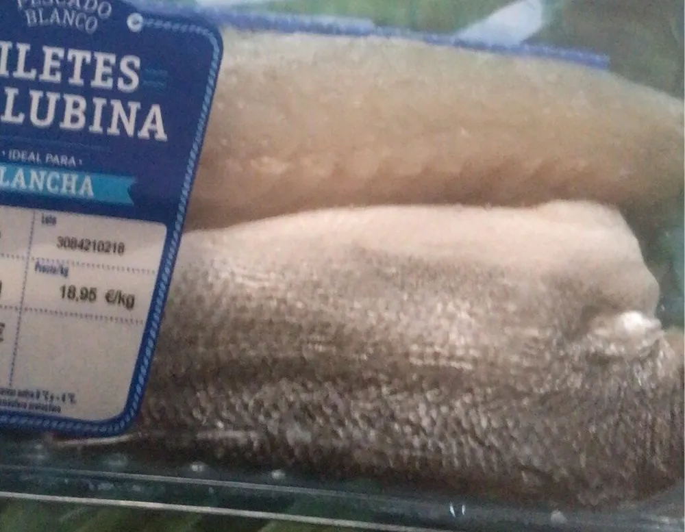 Filetes de lubina