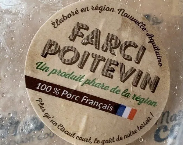 Farci poitevin tranché