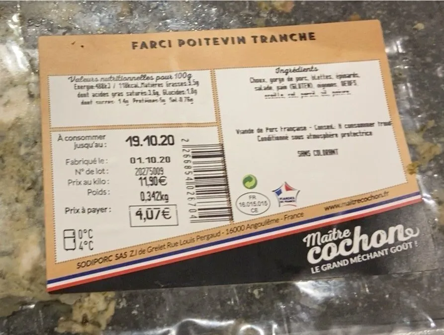 Farci poitevin
