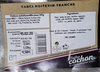 FARCI POITEVIN TRANCHE