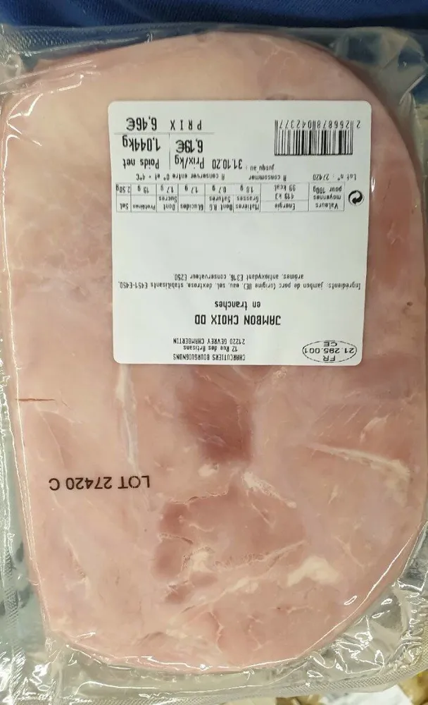 Jambon choix DD