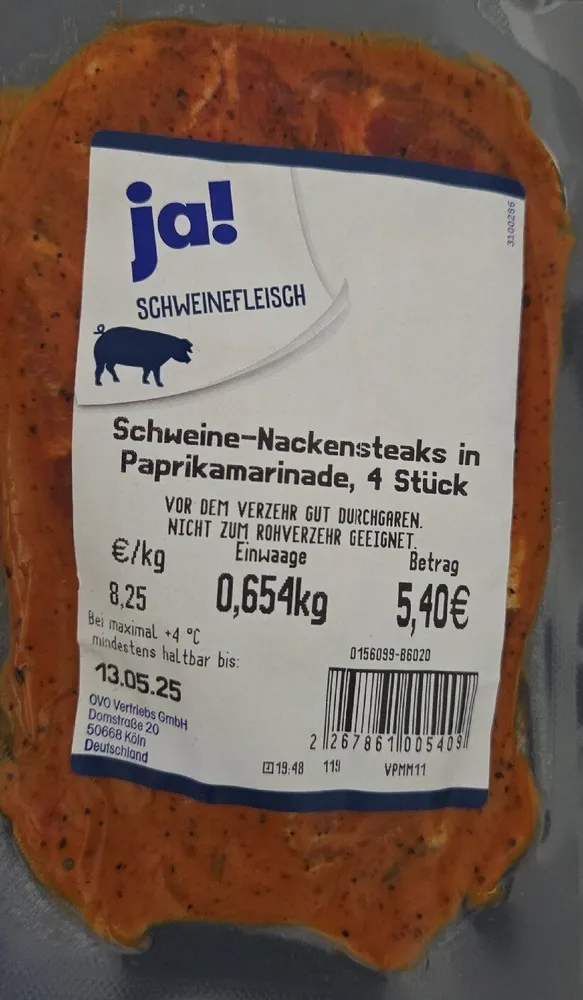 Schweine-Nackensteak
