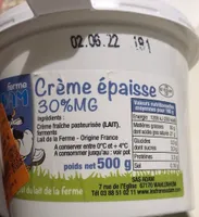 Crème épaisse
