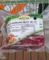 Jambon serrano bloc