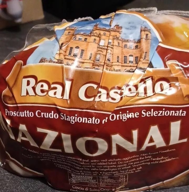prosciutto crudo stagionato  di origine selezionata NAZIONALE