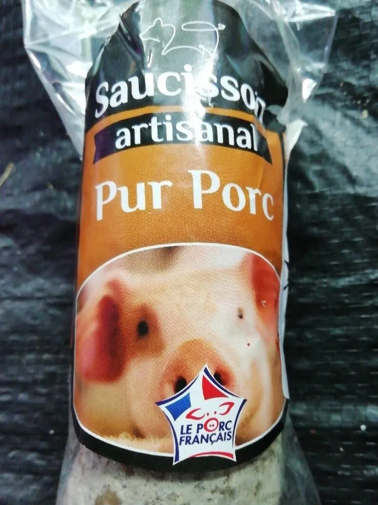 Saucisson artisanal pur porc