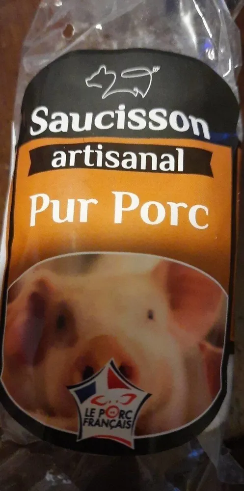 Saucisson artisanal pur porc