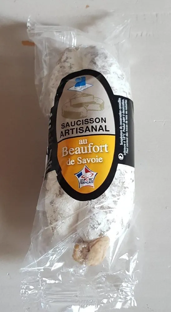 Saucisson artisanal au Beaufort de Savoie
