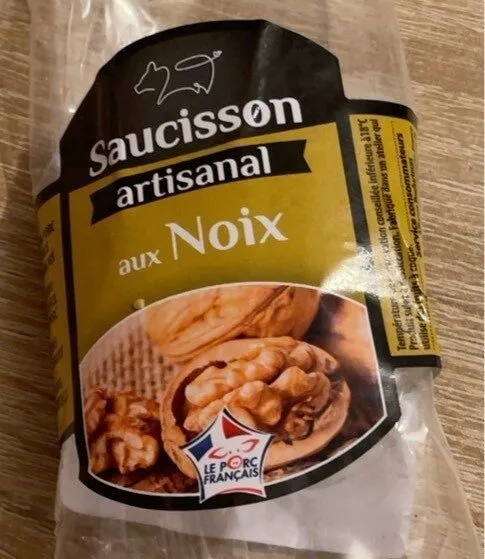 Saucisson artisanal aux noix