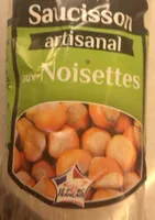 Saucisson sec aux noisettes