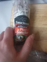 Saucisson artisanal au porc et sanglier