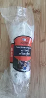 saucisson artisanal au porc et sanglier