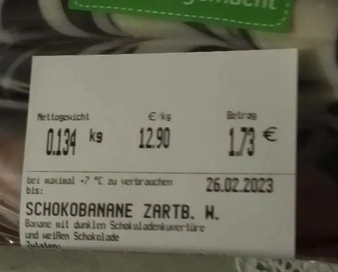 Schokobanane Zartbitter