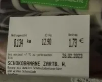 Schokobanane Zartbitter
