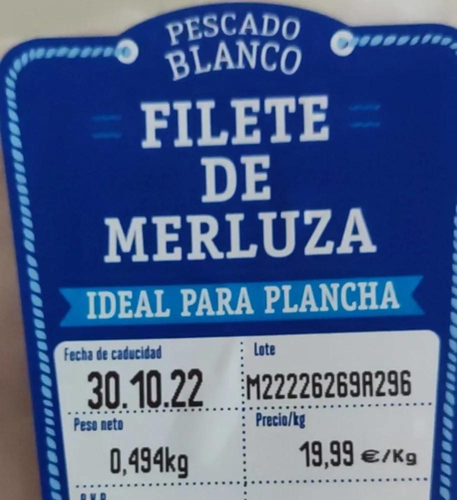 Filete de merluza