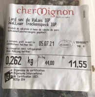 Lard sec du valais