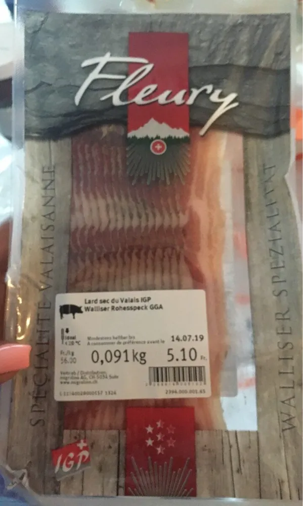 Lard sec du Valais